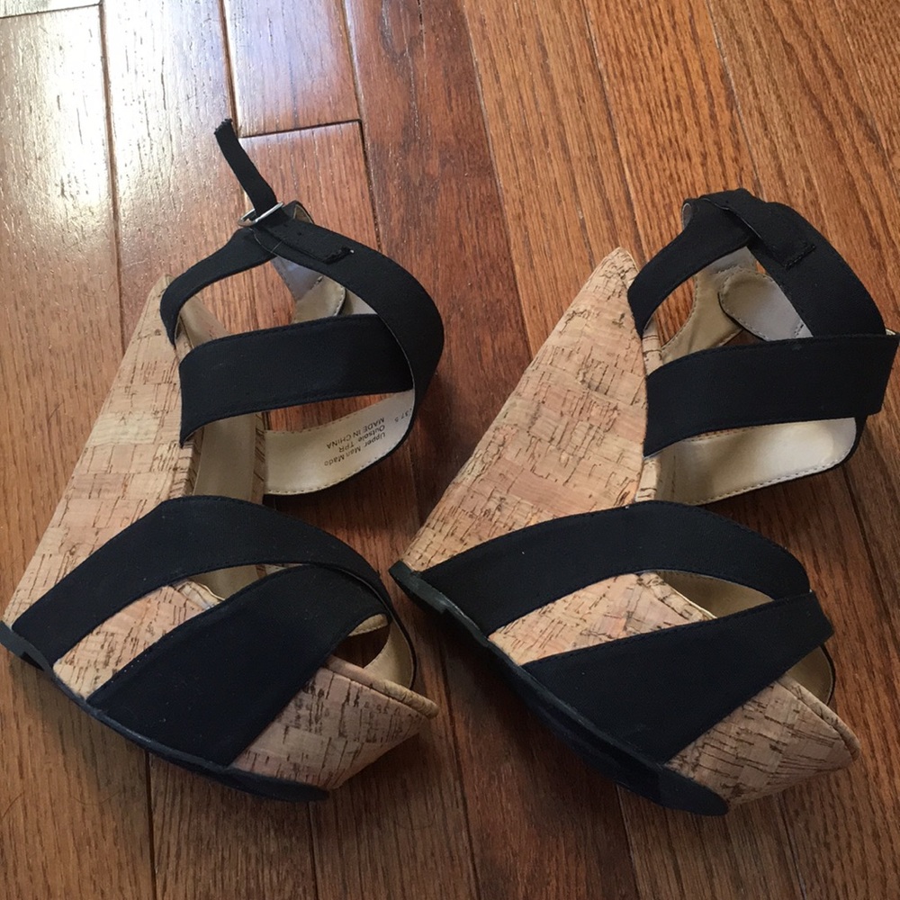 JustFab wedges